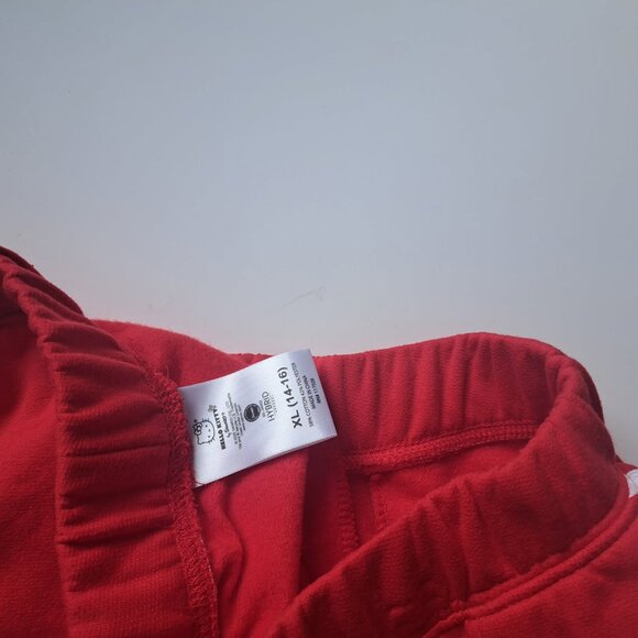 Hello Kitty red skirt short skort size teen 14-16 NWT cotton jersey fabric NEW - Picture 2 of 4